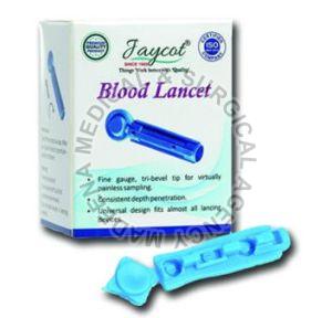 Plastic POC 31G Round Blood Lancet