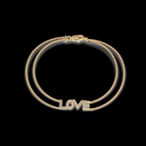 LB-09 Love Chain Diamond Bracelet
