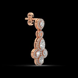 SLE011 0.20ct Huggie Hoop Diamond Earrings