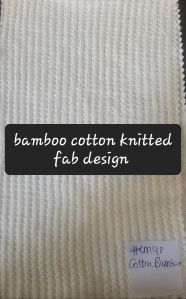 knitted cotton fabric
