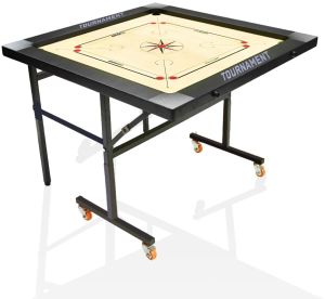 Wooden Carrom Board with Stands