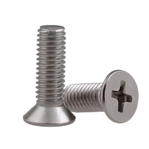 Stainless Steel Phillips Head CSK Bolts