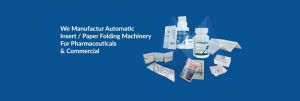 LEAFLET FOLDING MACHINES FOR PHARMACEUTICAL INDUSTRY