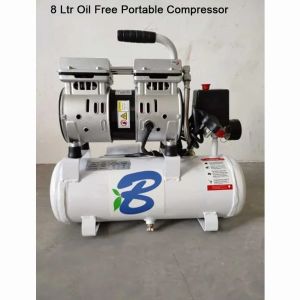 BEI - 1006 -0.75HP 8 Ltr Oil Free Portable Compressor