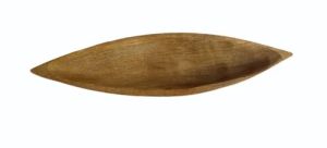 Mango Wood Leaf Shape Serving Platter