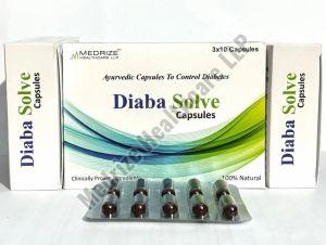Ayurvedic Diaba Solve Anti Diabetic Capsule