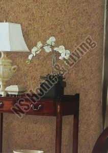 Brown Abstract Wallpaper, Size : Roll Size 57 Square Feet