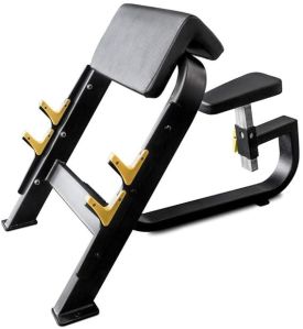 real swiss commercial preacher curl bench