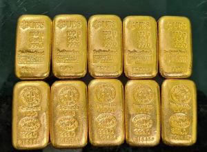 Gold bullion bar