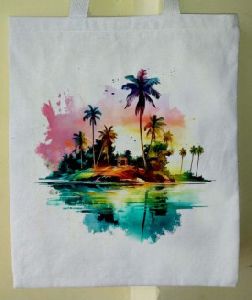Fashionable Printed Tote Bag