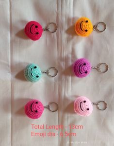 Crochet keychains