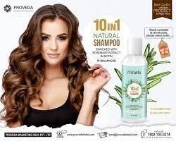 Proveda Mirakle Organic 10 IN 1 NATURAL SHAMPOO 100ML. For Dry and Damaged Hair