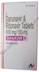 Danavir R 800 Tablets, Packaging Type : Bottle, Plastic Bottle