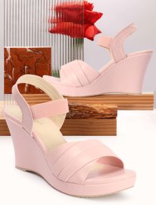 Ladies Pink Heel Sandal