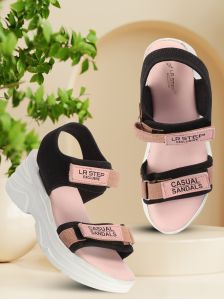 Ladies Pink Jojo Sandals