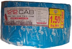 1212Cab Submersible Wire 3Core 1.50Sqmm 100 Meter