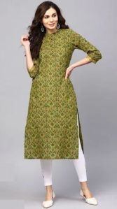 Ladies Casual Straight Kurti