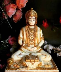 authentic hanuman sitting statue