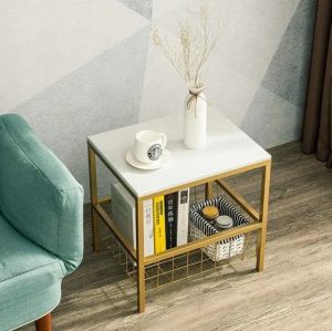 Coffee Table With Basket