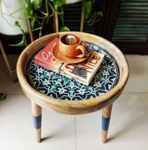 Handcrafted Wooden Coffee Table