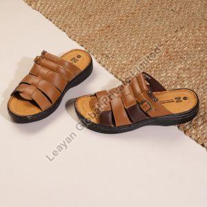 RC3679 Mens Brown Slippers