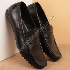 RC3746 Mens Black Formal Loafer Shoes