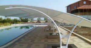 Swimming Pool Tensile Structure Fabrication Service