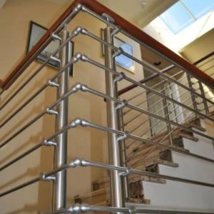 SS Staircase Railing Designing and Installation Service