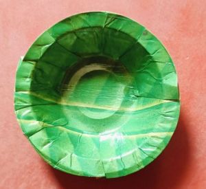 5 Inch Green Paper Bowl