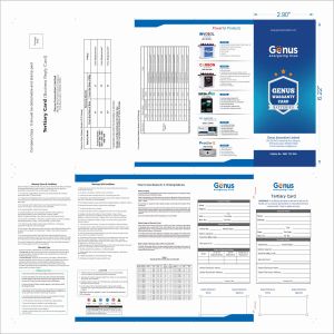 Warranty Card Printing Services