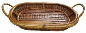 Bamboo Oval Serving Tray
