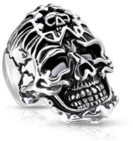 Casual Wear Fancy Skull Ring