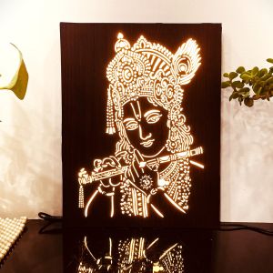 Lord Radha Krishna LED Photo Frame