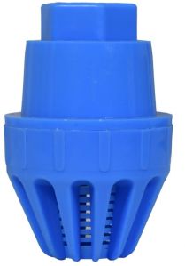 PP BLUE FLAP FOOTVALVE 15MM, 20MM AND 25MM