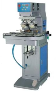 Multi Color Pad Printing Machine With Carousel