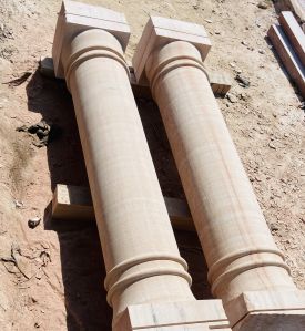 sandstone pillars