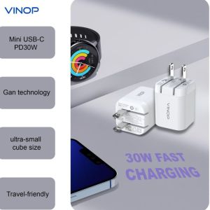 VINOP PD30W USB-C GaN Mini Fast Charger