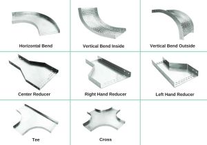 MS In Galvanized Condition Perforated Tray For Cable Installation