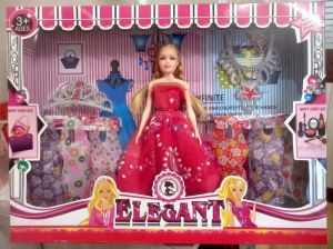 plastic elegant baby doll set