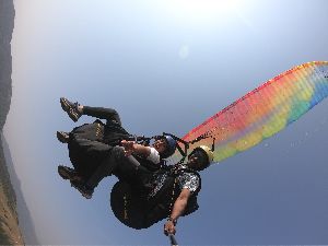 Paragliding joyrides in kamshet