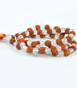 Rudraksha Sphatik Japa Mala