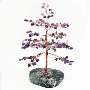 Amethyst Copper Gemstone Tree