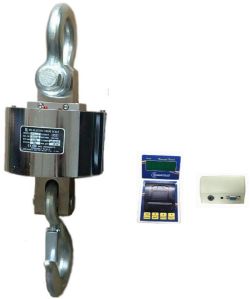SS Crane Scale  With Wireless Printer Indicator USB Pen Drive Rs232 - 30 Ton X 10Kg