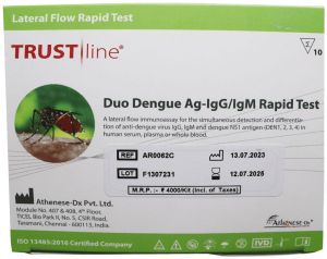 Trustline Duo Dengue Ag - IgG/IgM Rapid Test