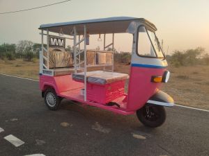Mvm Bolt Xi  Pink E-Rickshaw