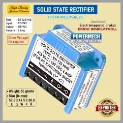 Solid State Brake Rectifier