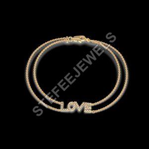 LB-09 Love Chain Diamond Bracelet