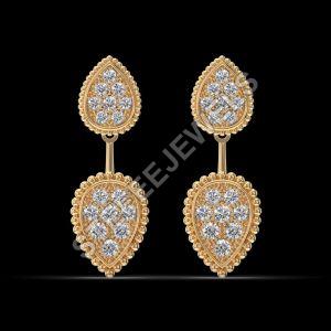 SLE002 0.20ct Huggie Hoop Diamond Earrings