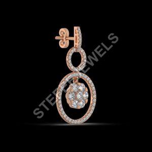 SLE003 0.20ct Huggie Hoop Diamond Earrings