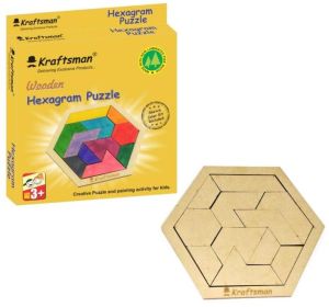 Kraftsman Hexagram Puzzle 11 Piece's